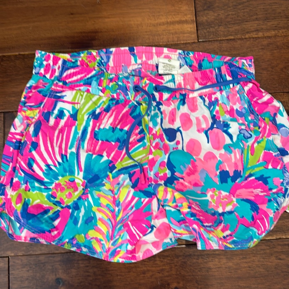Lilly Pulitzer Luxletic Shorts with Pockets Women XS